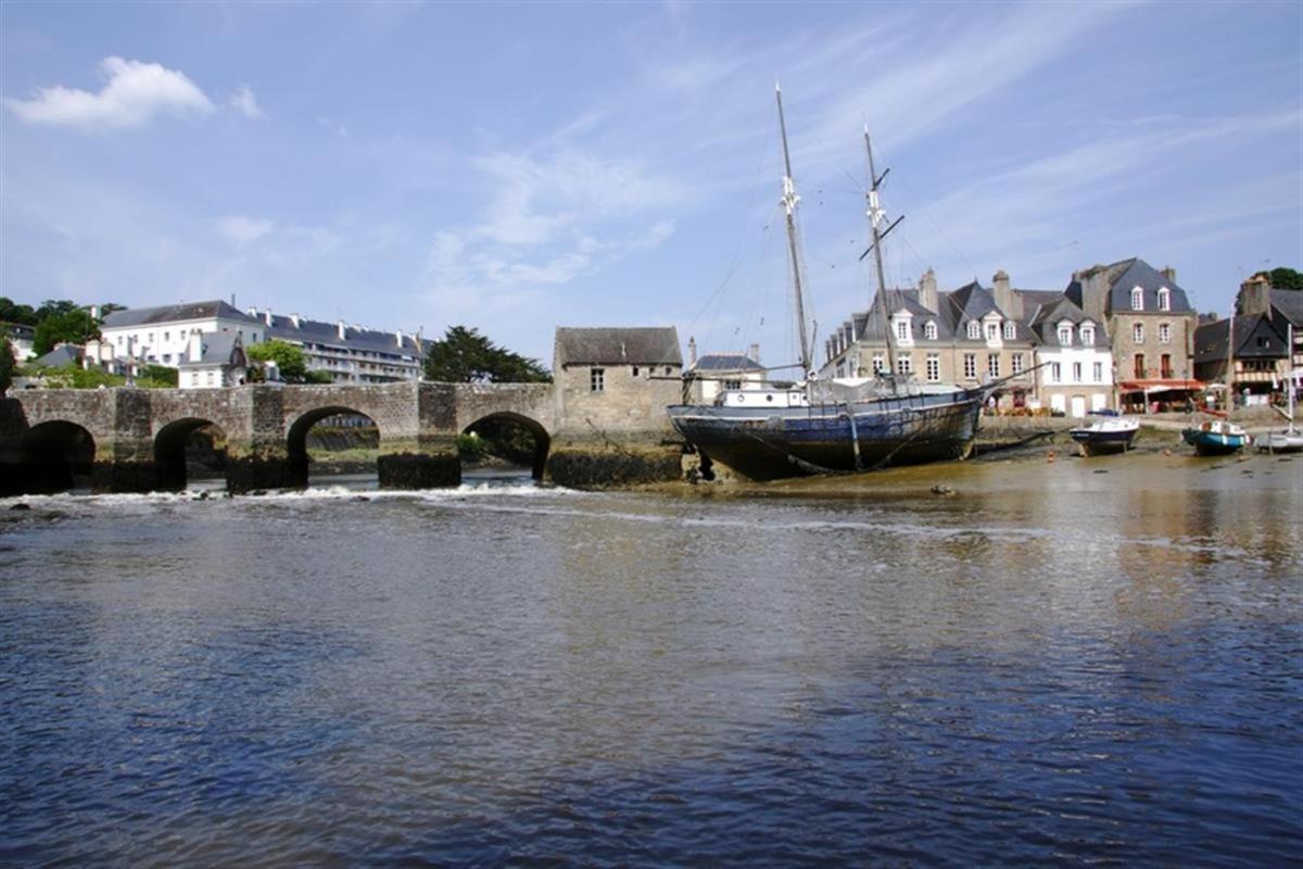 Appartement Saint Goustan : Vue Sur La Riviere Auray Kültér fotó