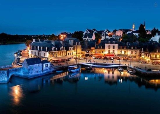 Appartement Saint Goustan : Vue Sur La Riviere Auray Kültér fotó