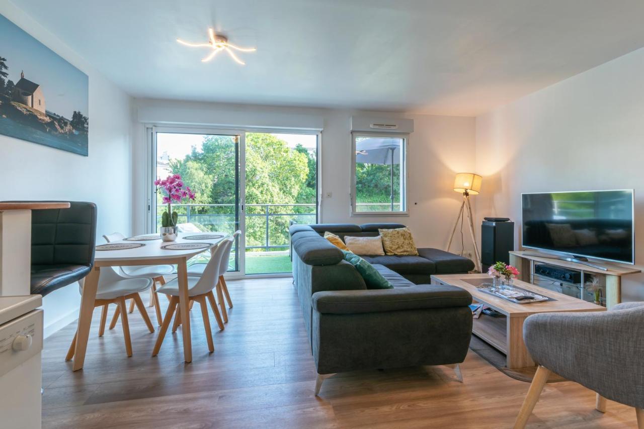 Appartement Saint Goustan : Vue Sur La Riviere Auray Kültér fotó