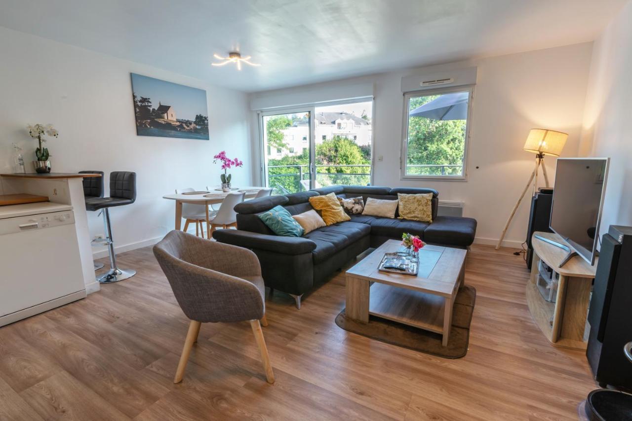 Appartement Saint Goustan : Vue Sur La Riviere Auray Kültér fotó